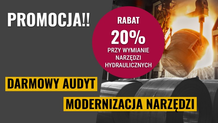 SPECJALNA OFERTA dla przemysłu metalowego! SPECJALNA OFERTA dla przemysłu metalowego!